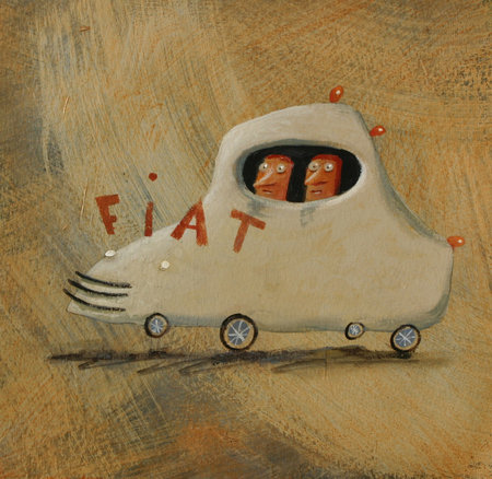 Fiat Acrílico sobre tela, 70x70cm, 2011\\n\\n08/04/2019 11:51