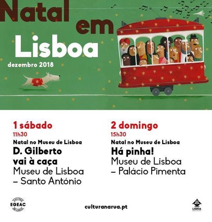 Ilustração para o folheto "Natal em Lisboa". Design de Silvadesigners.\\n\\n03/06/2019 18:29