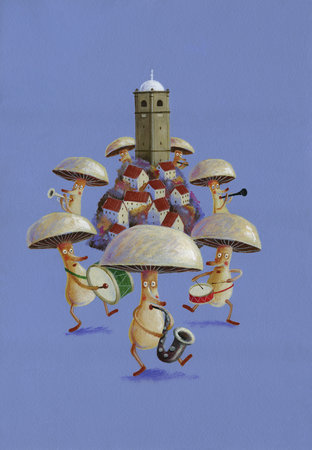 Ilustração para o "Míscaros, Festival do Cogumelo 2022", Alcaide, Fundão.\\n\\n10/11/2022 12:22